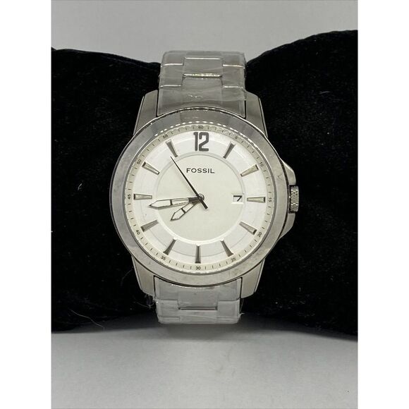 Fossil Classic PR5408 Men’s Stainless Steel Analog Dial Quartz Wrist Watch EY761 - Picture 1 of 12